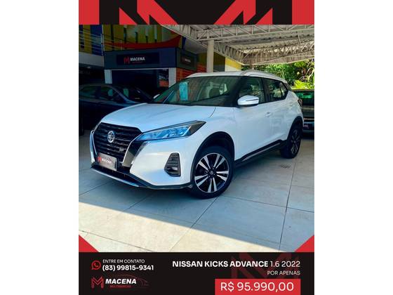 NISSAN KICKS 1.6 16V FLEXSTART ADVANCE XTRONIC